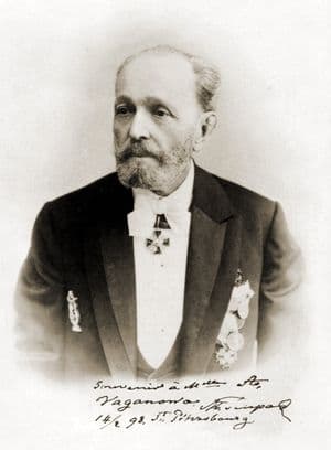 Marius Petipa, portrait photograph