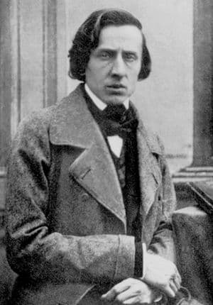 Frédéric Chopin, portrait photograph