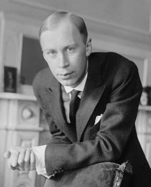 Sergei Prokofiev, portrait photograph