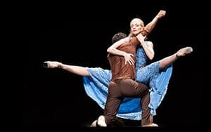 Lauren Cuthbertson and Marcelino Sambé in Cathy Marston's The Cellist, The Royal Ballet