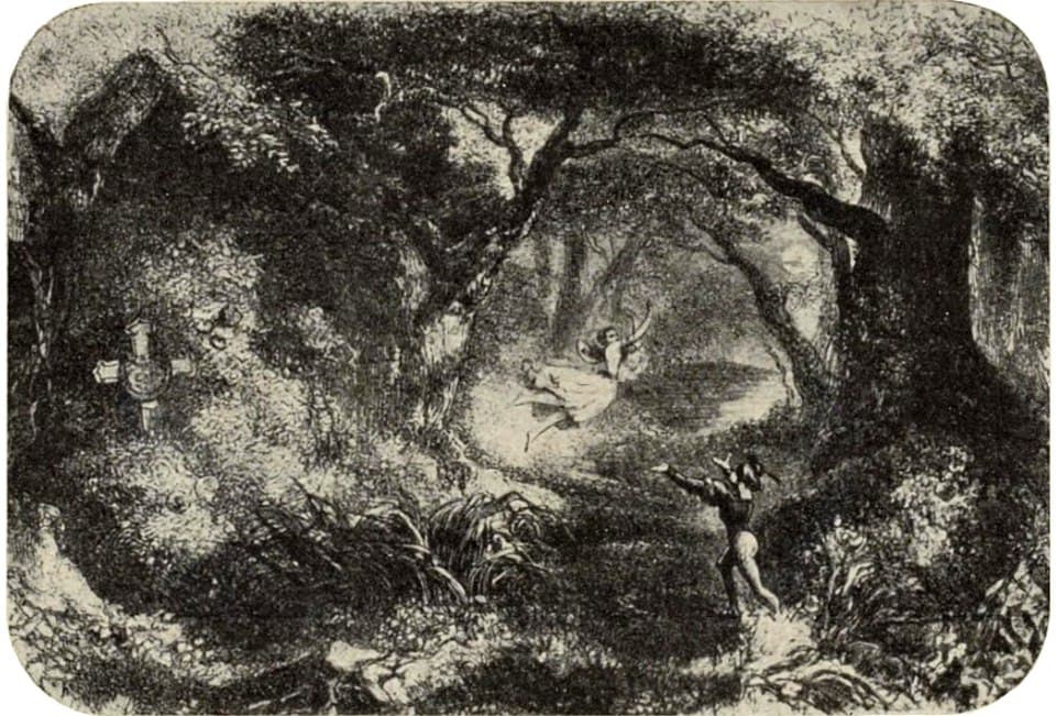 Giselle, production scene