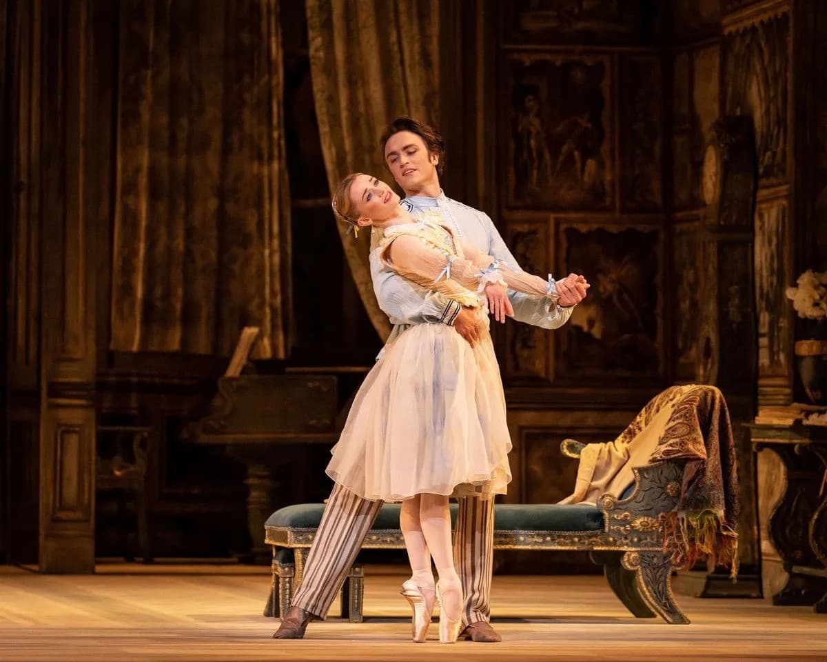 Anna Rose O'Sullivan and Matthew Ball in Frederick Ashton's A Month in the Country, The Royal Ballet