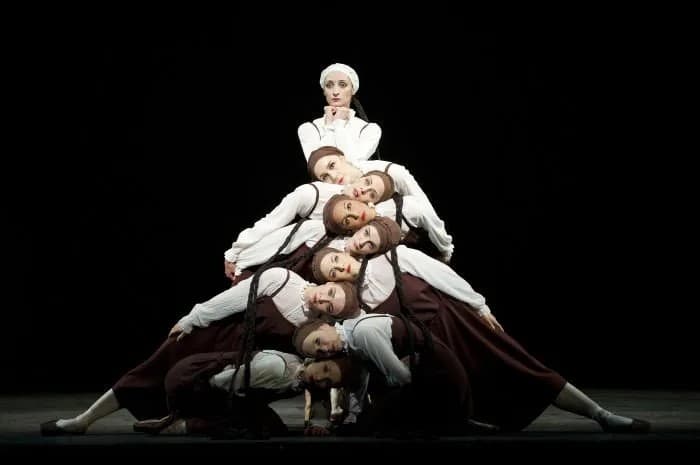 Christina Arestis and Artists of The Royal Ballet in Bronislava Nijinska's Les Noces