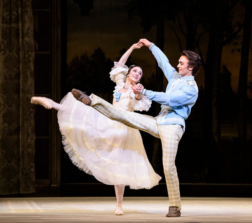 Marianela Nuñez and Matthew Ball in A Month in the Country, The Royal Ballet